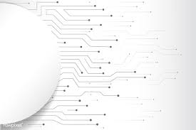 Download Premium Vector Of Futuristic White Global Network Technology Technology Background Technology Wallpaper Futuristic Background