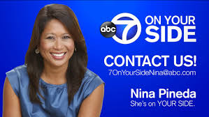 That seemingly could spell the end of the bigfoot news anchors. Contact 7 On Your Side And Nina Pineda Abc7 New York