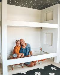 Make your own bunk bed. Built In Bunkbed Diy For 500 Nesting With Grace
