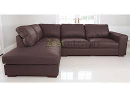 This chaise corner sofa is blessed with classic good looks and beautiful legs and will make a strong style statement in any home. Venice Left Hand Corner Sofa Brown Faux Leather W Chaise Lounge