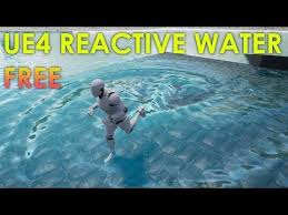 14 Free Unreal Engine 4 Reactive Dynamic Water 3d Project Download Ue4 19 Youtube Unreal Engine Animated Anatomy Game Design