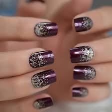 Acrylic nails are especially for people who feel like their nails never grow. Wholesale Black Glitter Acrylic Nails Buy Cheap In Bulk From China Suppliers With Coupon Dhgate Com