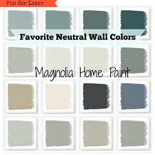 Magnolia Paint Favorite Neutral Wall Colors Hallstrom Home