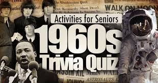 For example, you might say, true or false? 1960 S Quiz Memory Lane Therapy