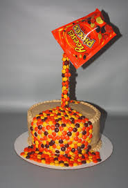 Anti Gravity Cake Reese S Peanut Butter Cake Anti Gravity Cake Gravity Cake Gravity Defying Cake