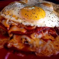 Huevos Rancheros With Lightly Crisp Corn Tortillas In Spicy Enchilada Sauce With Refried Black Beans Soy Chorizo And Melted Cheddar Food Soul Food Soy Chorizo