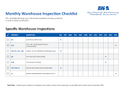 Collection of most popular forms in a given sphere. Https Awsa Ca Wp Content Uploads 2013 01 Awsamonthlyinspectionchecklist 1 Pdf