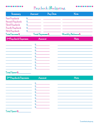 5 Week Paycheck Budgeting This Is Perfect If You Would Like To Get A Paycheck View Of Budget Printables Organizing Finances Paycheck Budget Budget Printables