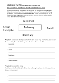 ab schulz von thun unterrichtsmaterial im fach deutsch schulz von thun schulz von thun kommunikation schulz