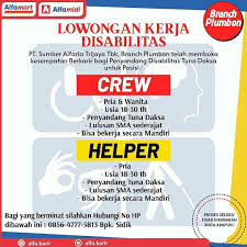 Loker sma di mojokerto, jawa timur ✔ cari di antara 18.700+ lowongan kerja terbaru ✔ pekerjaan penuh waktu, sementara dan paruh tapi secara umumkebanyakn perusahaan meminta minimal pendidikan sma sederajat sebagai calon karyawan mereka yang akan mengisi posisi sales. Lowongan Kerja Pt Sumber Alfaria Trijaya Tbk Branch Plumbon Sma Kerja Portal