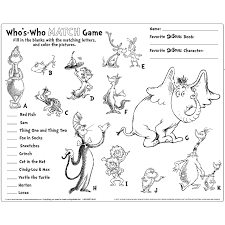 Dr Seuss Activity Placemats Dr Seuss Coloring Pages Dr Seuss Activities Dr Seuss