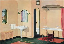 Check spelling or type a new query. 1926 Crane Plumbing Fixtures Spanish Revival Bathroom Pale Apricot Green Salmon And Whitle Scheme