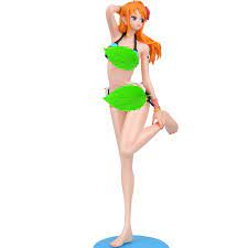 Amazon.com: One Piece Nami Figure Doll Shiny Venus Glitter & Glamours  Swimsuit Standing Posture PVC Figure Statue Black Version : Toys & Games