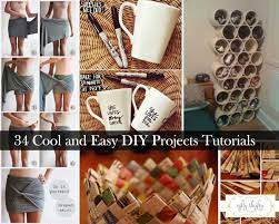 If you're over your existing brick fireplace, smooth out the rough surface with mortar, then give it a new look with modern tile, suggests jackson. 34 Insanely Cool And Easy Diy Project Tutorials Amazing Diy Interior Home Design