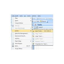I subscribe to microsoft enterprise and use outlook exclusively to organise my email. How To Create A New Task Folder In Outlook 2007 For Project Management Brighthub Project Management