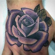 Rose tattoo designs and ideas with great images for 2021. Purple Rose Tattoo Zoo