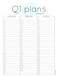 Quarter One Planner Create A 12 Week Plan January February March In 2020 Summer Planner How To Plan Planner Calendar