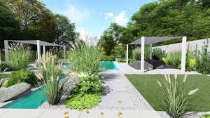 Ce qui est intéressant avec mygarden3d, c'est qu'il n'est pas nécessaire de dessiner le plan de son jardin pour l'aménager; Jardins En 3d Et Plans Par Paysagiste