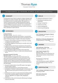 Coordinate and direct annual budget, monthly and quarterly forecasts, and film and tv ultimates. Finance Director Resume Sample 2021 Writing Tips Resumekraft