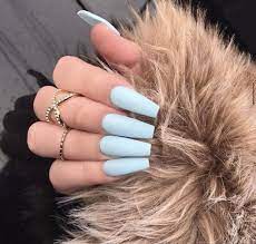 Baby Blue Acrylic Nails Baby Blue Acrylic Nails Blue Acrylic Nails Baby Blue Nails