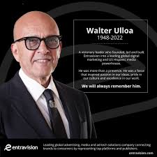 May God Bless his family and may Walter Ulloa rest in peace ♥️