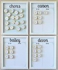 Magnetic Chore Chart 9 Charts To Track You Childrens