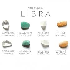 Libra Zodiac Collection Sept 23 Oct 22 Air Sign Etsy Zodiac Stones Gemstone Gifts Libra Stone