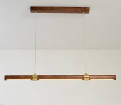led light, wood light, pendant light