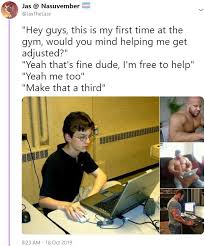 Buff Guys Typing On Laptops Why Yes How Could You Tell Know Your Meme