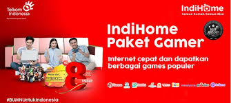 Indihome juga memiliki paket khusus untuk gamer dengan kecepatan 50mbps hingga 100mbps.layaknya sebuah jaringan yang di desain untuk keperluan gaming, produk gamer ini tidak. Paket Gamer Indihome Bandung Regional