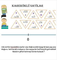 Karekok Egitim Sinif Matematik