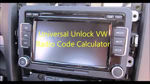 Turn the radio on by pressing the on button. Unlock Vw Jetta Radio Code Calculator For Every Jetta Model Youtube