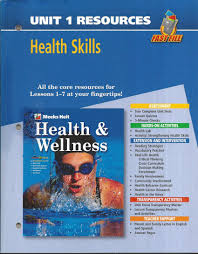 Freeadd a verified certificate for $50 usd participants should have a role in health professions teaching and ha. Fast File Unit Resources Unit 1 Health Skills Health And Wellness Glencoe 9780078658747 Amazon Com Books