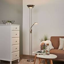 Led Deckenfluter Josefin Leselampe Wohnzimmer Real