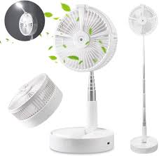 Dallas guyot sep 1, 2020. Portable Multifunction Folding Replenishment Fan White