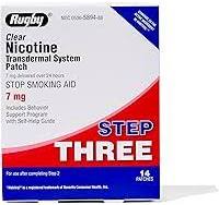 Amazon.com: Rugby Clear Nicotine Patches - 21mg Transdermal ...
