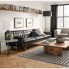 Wells Leather Sofas Modern Sofas Loveseats Modern Living Room Furniture Room Board In 2020 Masculine Living Rooms Modern Furniture Living Room Modern Living Room