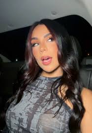 Cherry Red Hair with Black Money Piece