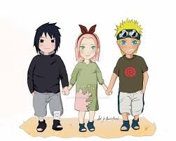 Kid sasuke in real life. Sasuke Sakura And Naruto As Kids By Slanchomood On Deviantart