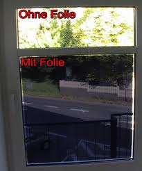 Spionspiegelfolien Sichtschutz Sonnenschutz
