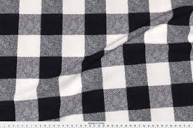 Black And White Buffalo Check Fabric Cream And Black Buffalo Check Fabric Buffalo Check In Ebony By Willowlanetextiles Plaid Cotton F Buffalo Check Fabric Blue And White Fabric