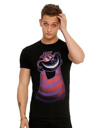 Camiseta Gato Alice No Pais Das Maravilhas Disney Alice In Wonderland Cheshire Cat Heads Off T Shirt