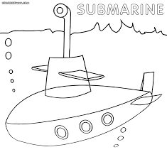 Lego 60092 deep sea submarine instructions displayed page by page to help you build this amazing lego city set. Submarine Coloring Pages To Print Coloring Home