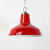 Farmhouse Red Pendant Light