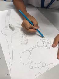How to draw human brain. Art Science Microscopic Multidisciplinary Unit