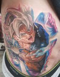 When creating a topic to discuss those spoilers, put a warning in the title, and keep the title itself spoiler free. Ultra Instinct Goku Tattoo Album On Imgur