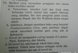 Tentukan bagian teks ulasan yang mengungkapkan orientasi penafsiran rangkuman dan penilaian brainly co id from brainly.co.id. Berikut Yang Merupakan Penggalan Teks Ulasan Buku Non Fiksi Adalah Brainly Co Id
