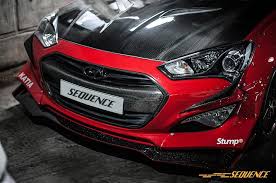 Hyundai genesis coupe wide body kit. The Brand Sequence Made A Widebody Kit For The Bk2 Genesis Coupe Which I Own But The Kit Doesnt Include The Front Splitter Does Anyone Know Who Made It Genesiscoupe