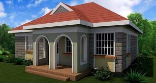 160 Bungalow House Ideas House Bungalow House Plans Big windows in the living area, covered terrace.