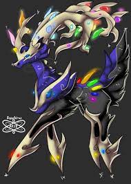Mega Xerneas Bg Edited By Isapphirus On Deviantart Anime Art Fantasy Pokemon Pictures Original Pokemon